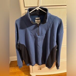 American Eagle Blue Quarter Zip